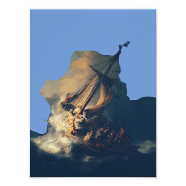 The Storm on the Sea of Galilee Photo Print (Front)