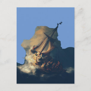 The Storm on the Sea of Galilee Postcard