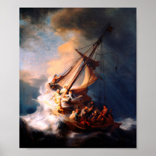 The Storm on the Sea of Galilee Poster