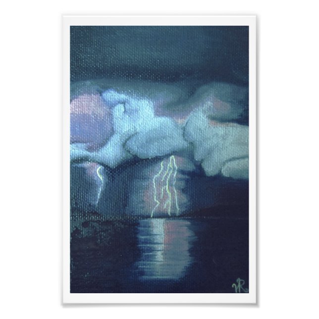 The Storm Photo Print (Front)