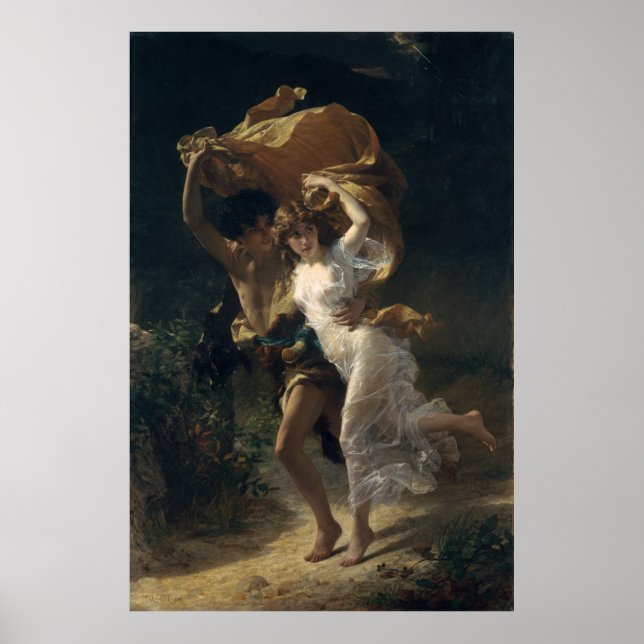The Storm - Pierre-Auguste Cot Poster (Front)