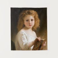 The Story Book, 1877 by William-Adolphe Bouguereau