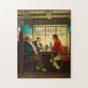 The Story of Coffee by Newell Convers Wyeth Jigsaw Puzzle