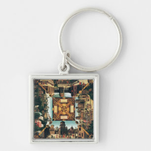 The Story of David, painted tabletop, 1534 (oil on Key Ring
