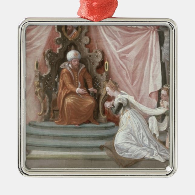 The Story of Esther Metal Tree Decoration (Front)