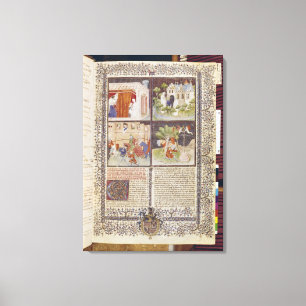 The Story of Lancelot and the Quest for Holy Canvas Print