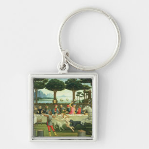 The Story of Nastagio degli Onesti Key Ring