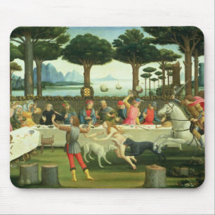 The Story of Nastagio degli Onesti Mouse Pad