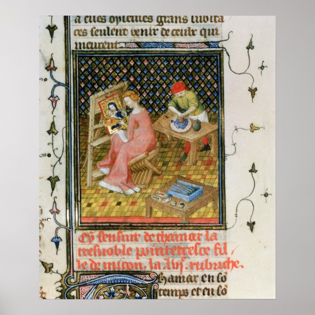 The Story of Thamyris, from `De Claris Poster (Front)