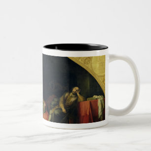 The Story of the Foundation of Santa Maria Maggior Two-Tone Coffee Mug