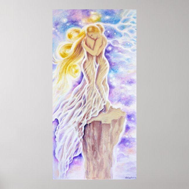 The story of two girls and their fragile love poster (Front)