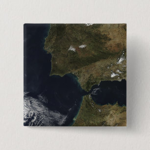 The Strait of Gibraltar 15 Cm Square Badge