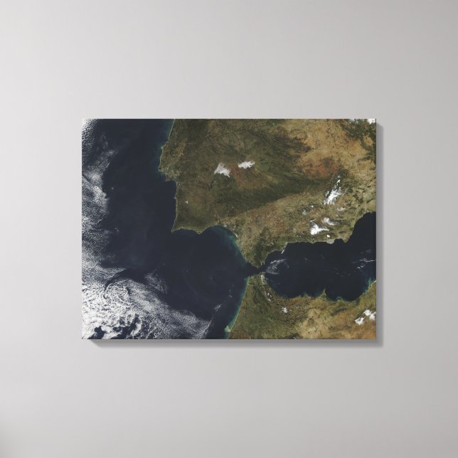 The Strait of Gibraltar Canvas Print (Front)