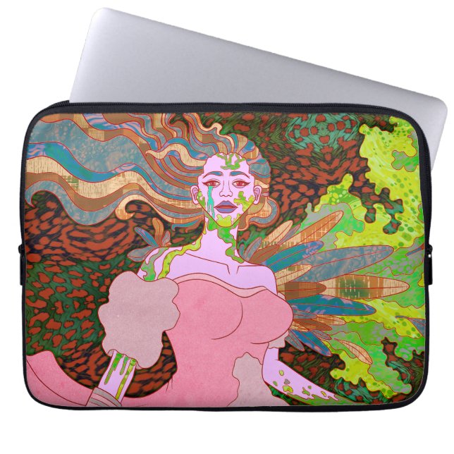 The Strange Angel Laptop Sleeve (Front)