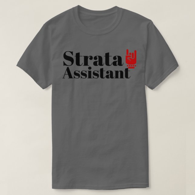 The Strata Assistant T-Shirt (Design Front)