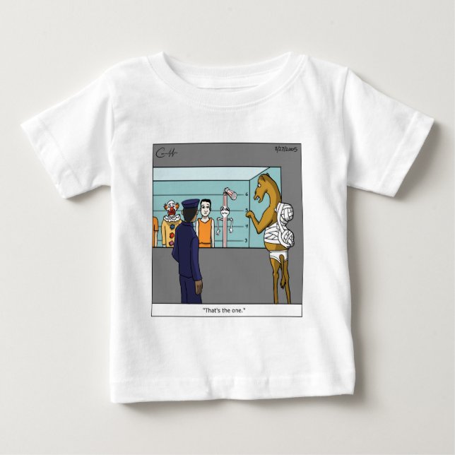 "The Straw" Baby T-Shirt (Front)