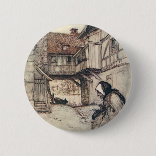 The Straw, the Coal, and the Bean 6 Cm Round Badge
