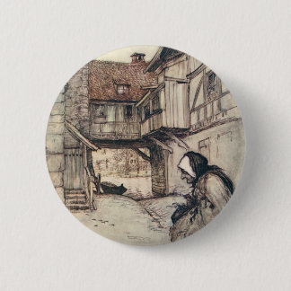 The Straw, the Coal, and the Bean 6 Cm Round Badge