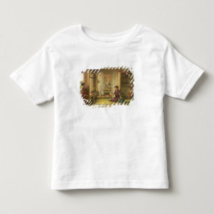 The Stray Shuttlecock (oil on canvas) Toddler T-Shirt