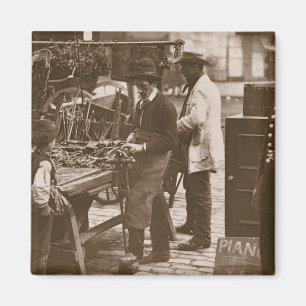 The Street Locksmith, from 'Street Life in London' Magnet