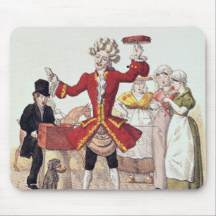 The Street Singer, engraved by Alois Senefelder Mouse Pad