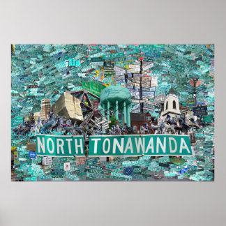 The Streets of North Tonawanda NY Poster