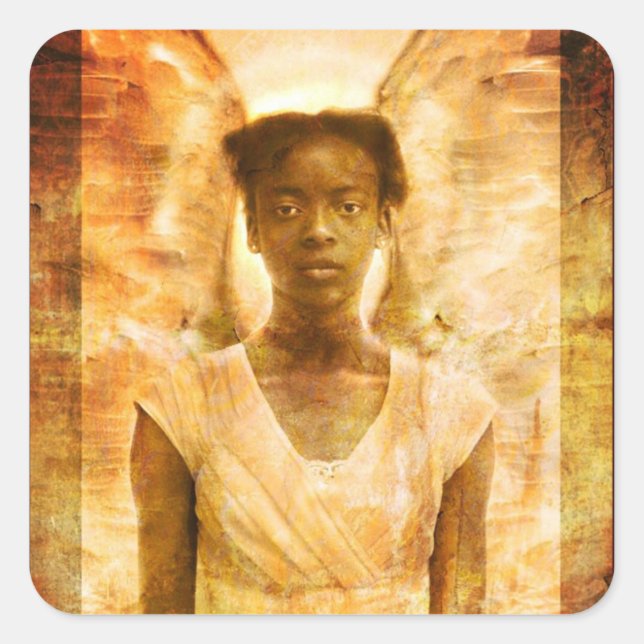 The Strength of Angels Square Sticker (Front)