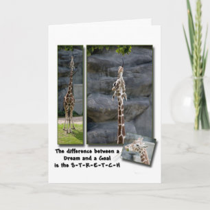 The Stretch Greeting Card