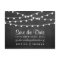 The String Lights On Chalkboard Wedding Collection
