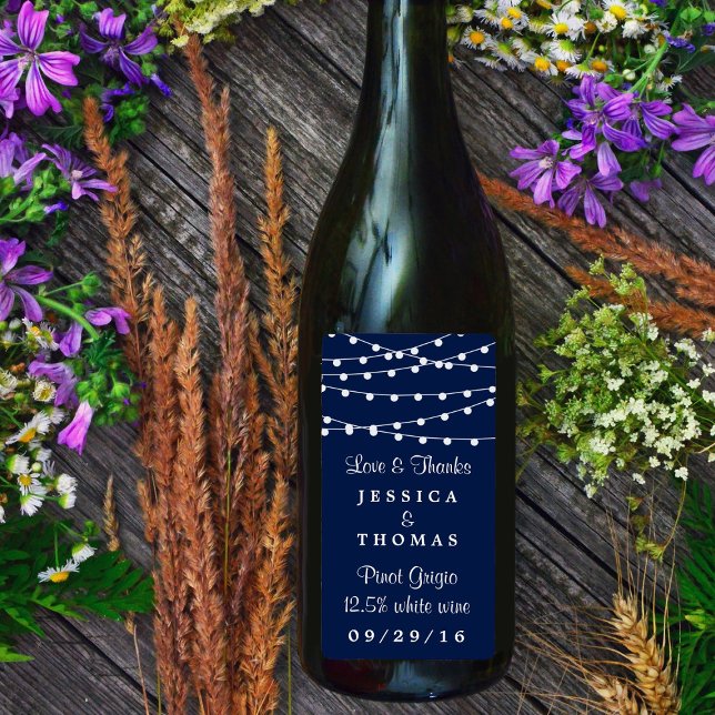 The String Lights On Navy Blue Wedding Collection (Creator Uploaded)