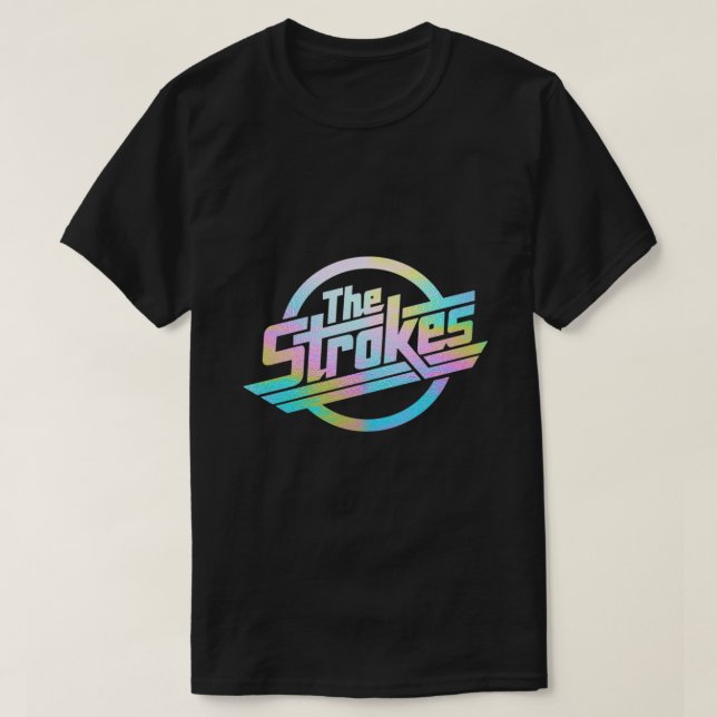 The Strokes Band Word Tour For Men Women T-Shirt (Design Front)