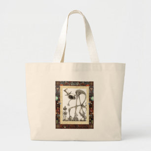 The stroll framed large tote bag