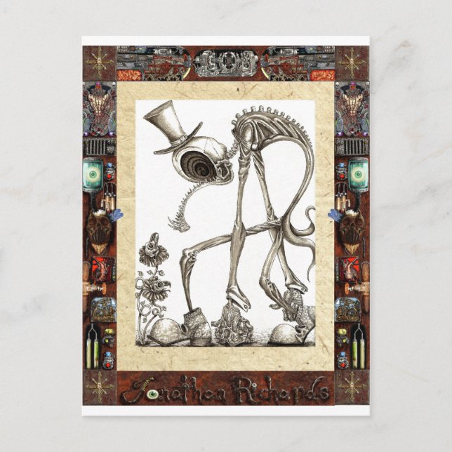 The stroll framed postcard (Front)