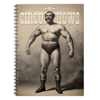 The Strong Man - Spiral Photo Notebook