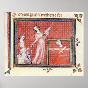 The Strong Woman of the Scriptures Spinning Poster