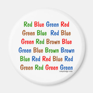 The Stroop Test Magnet
