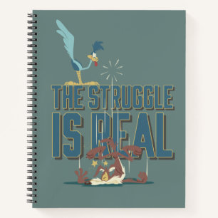 The Struggle Is Real ROAD RUNNER™ & Wile E. Coyote Notebook