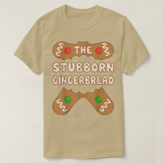 The Stubborn Gingerbread, Family Matching Group Ch T-Shirt (Design Front)
