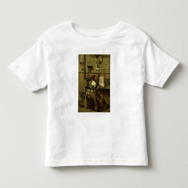 The Studio of Corot Toddler T-Shirt (Front)