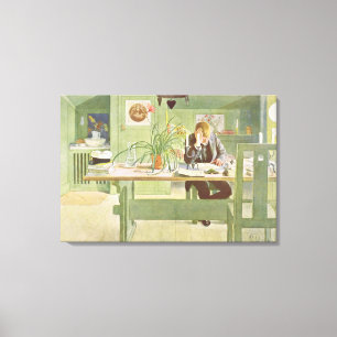 The Study Room, pub. in 'Lasst Licht Hinin'(`Let i Canvas Print