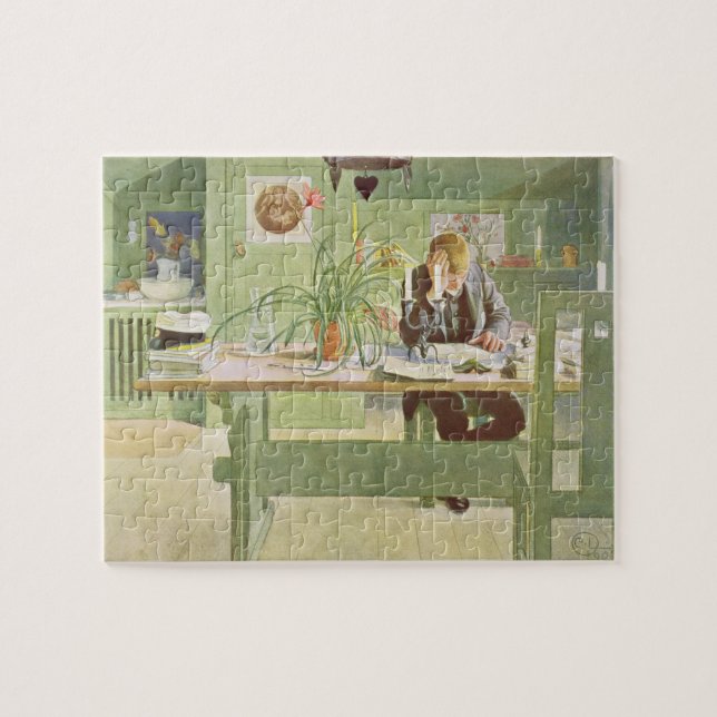 The Study Room, pub. in 'Lasst Licht Hinin'(`Let i Jigsaw Puzzle (Horizontal)