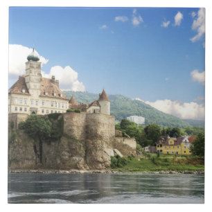 The stunning Schonbuhel Castle sits above the Tile