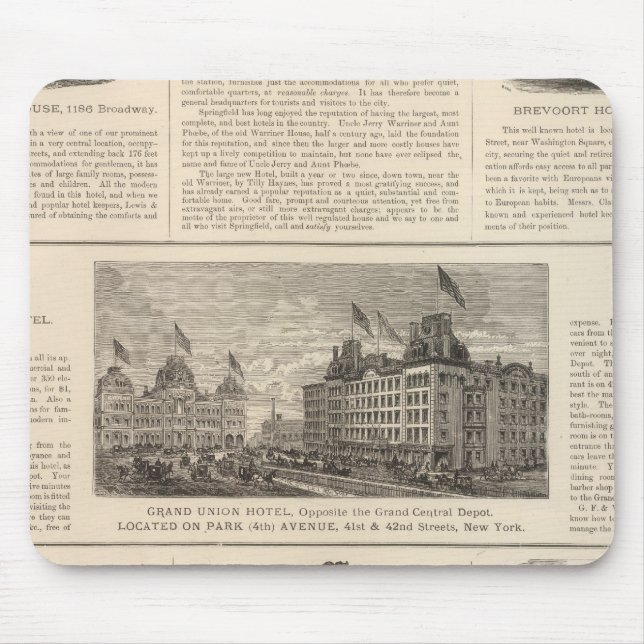 The Sturtevant House, New York Mouse Pad (Front)