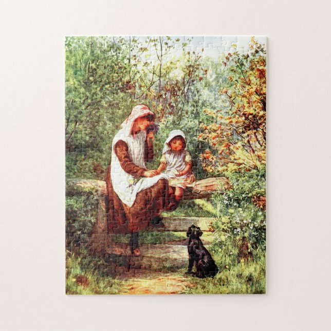 The Style by Helen Allingham Jigsaw Puzzle (Vertical)