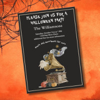 **The Stylish Custom (with humour) Halloween Party