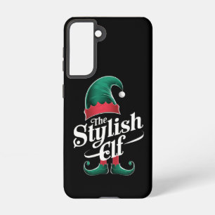 The Stylish Elf Group Matching Family Christmas Samsung Galaxy Case