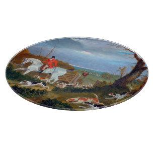 The Suffolk Hunt 1833 Fox Hunt Cutting Board