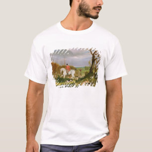 The Suffolk Hunt - Going to Cover near Herringswel T-Shirt