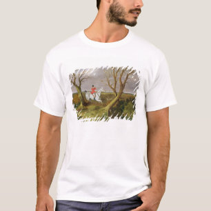 The Suffolk Hunt - Gone Away (oil on canvas) T-Shirt