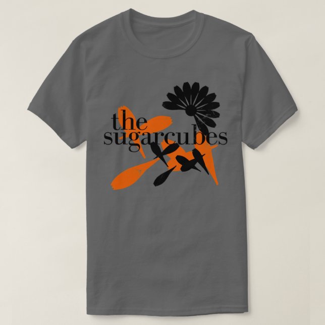 The Sugarcubes Vintage Faded Style T-Shirt (Design Front)